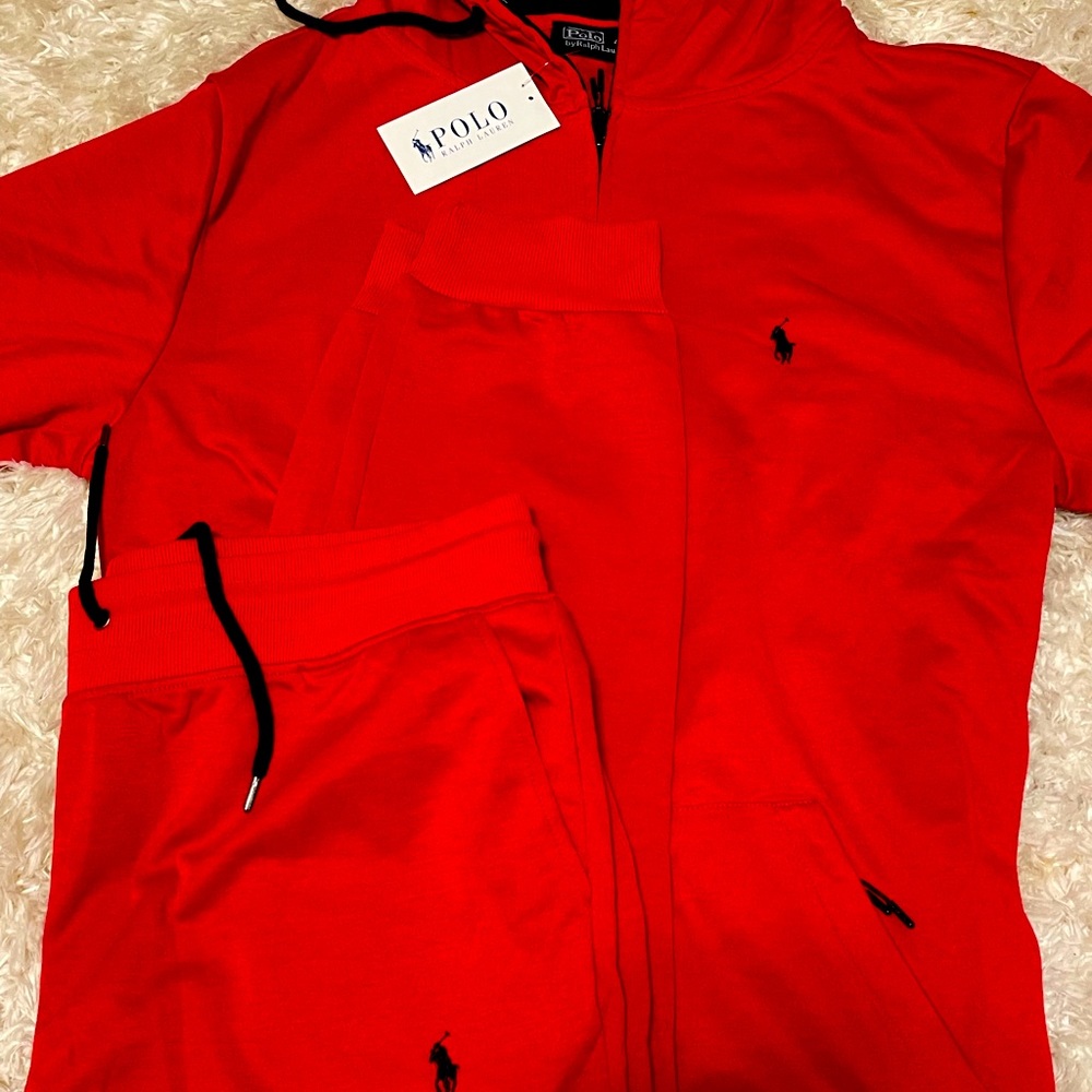 3X Polo Tracksuit New With Tags. Cut Smaller, so 4X Provided